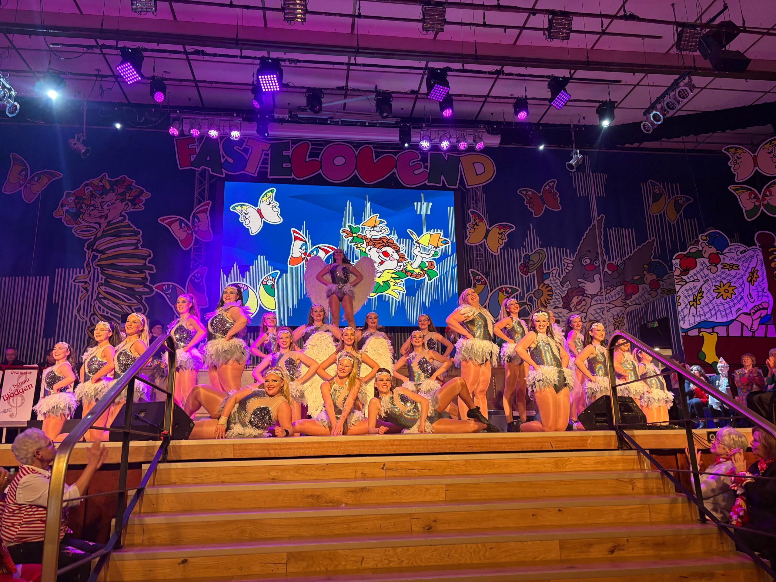 Showtanz der Magic Girls in Köln im Satory Festsaal