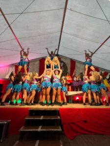 Die Magic Girls beim Showtanz in Köln beim HSV Bocklemünd
