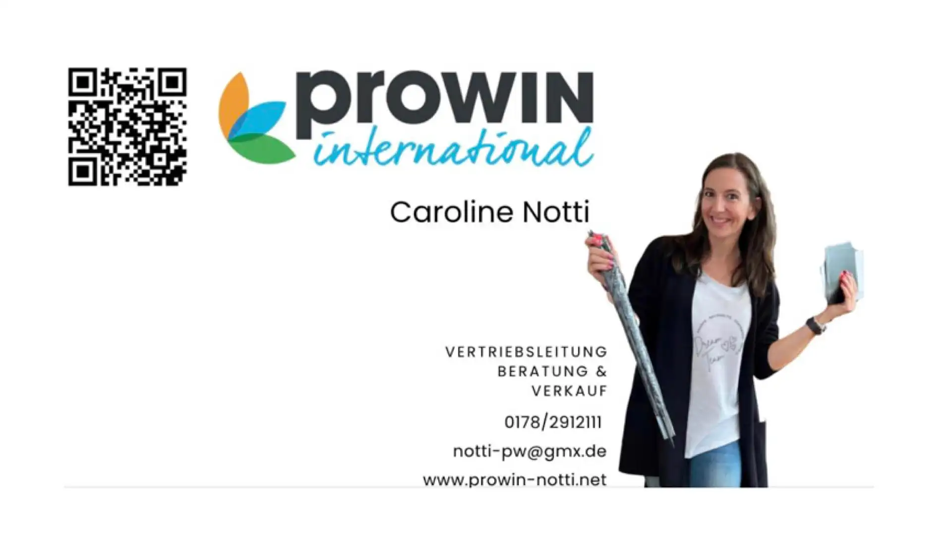 Logo Prowin international Caroline Notti - Sponsor der Showtanz-Gruppe Magic Girls