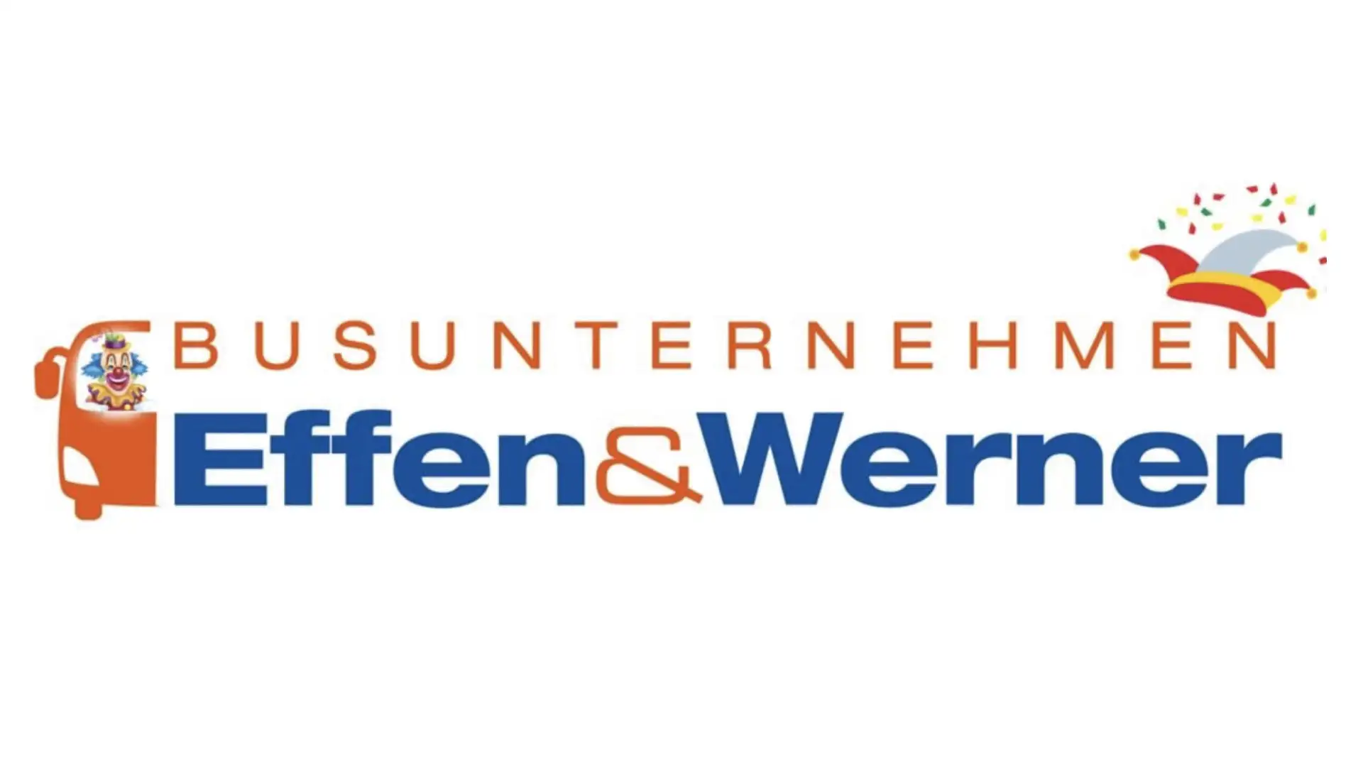 Logo Busunternehmen Effen & Werner - Sponsor der Showtanz-Gruppe Magic Girls