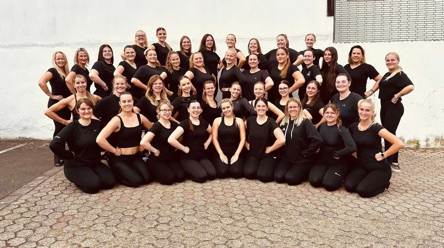 Die Tänzerinnen der Showtanz-Gruppe Magic Girls aus Swisttal-Odendorf