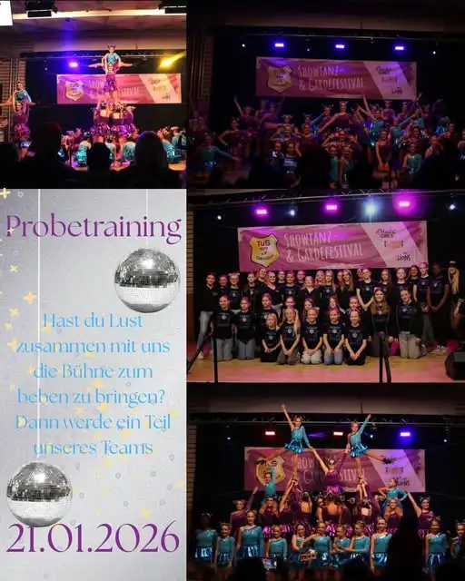 Probetraining bei den Lion Cheers