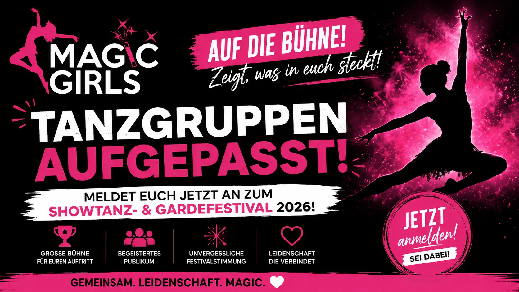 Aufruf zur Anmeldung